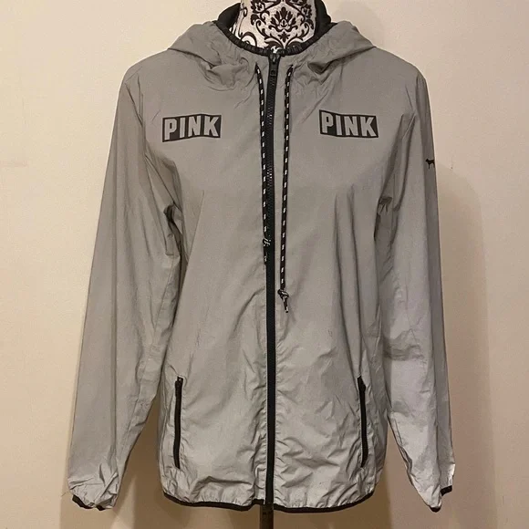 PINK Victoria's Secret Limited Edition Release 002 Reflective Jacket Size XS / S - Picture 6 of 16